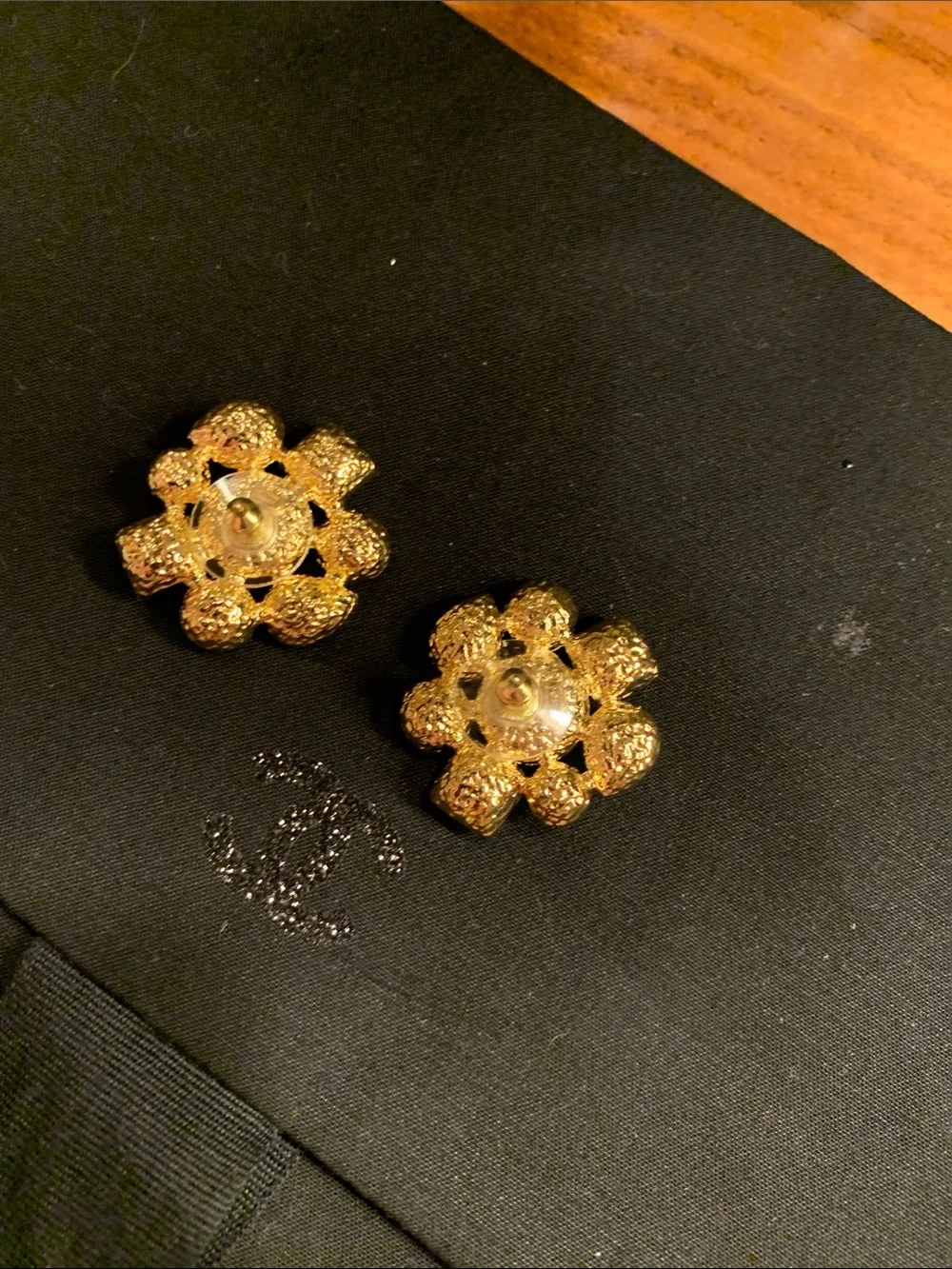 Absolutely stunning brand new authentic Chanel earrings with multi color stones